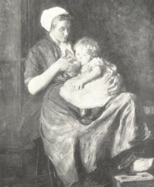 anya gyermekével