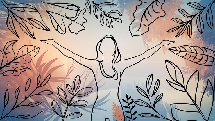 minimalist with outline leaves nature plants trees 926199 2948688