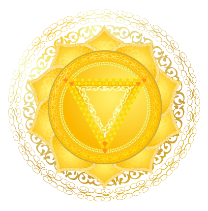 solar plexus chakra symbol